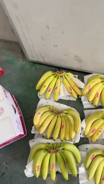 果面干净口感软糯香甜颜色金黄不受寒黄金蕉无花皮无黑心无硬心