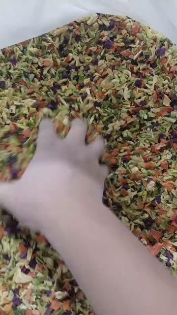 宠物级混合蔬菜干仓鼠兔子狗狗荷兰猪拌粮蔬菜干