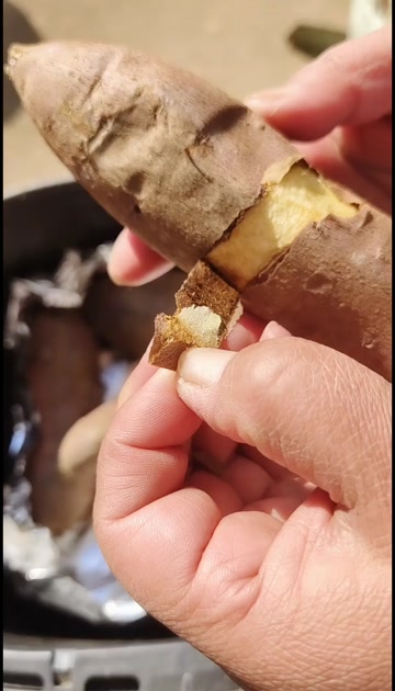 榴莲蜜薯，糖化好的香甜软糯可口，