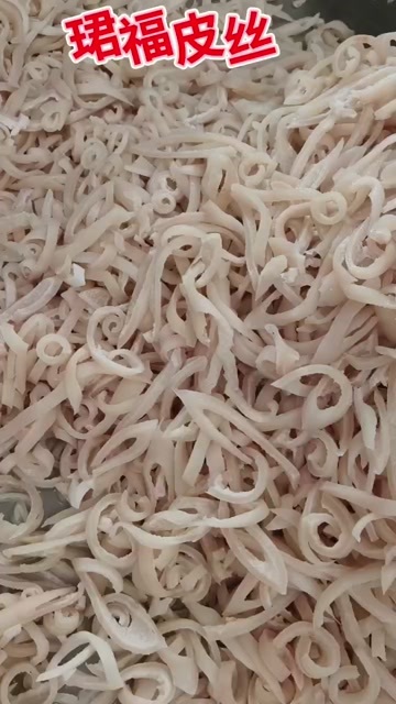 临沂珺福食品，猪皮丝，白水猪皮丝，酱香猪皮丝，香卤猪皮丝