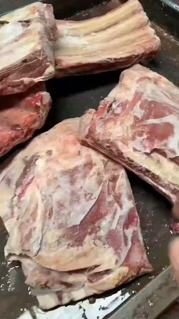 临沂满肉牛肋排，瘦度高，带肉率高