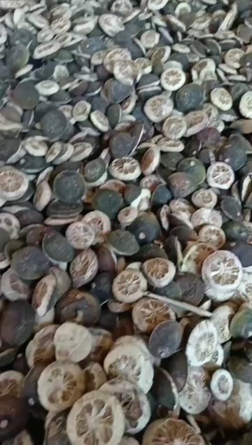 胡柚壳（是未成熟的胡柚青果加工而成的“衢枳壳”）