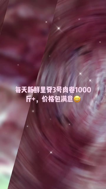 新田县质优价廉3号肉卷，每天1000多斤的量