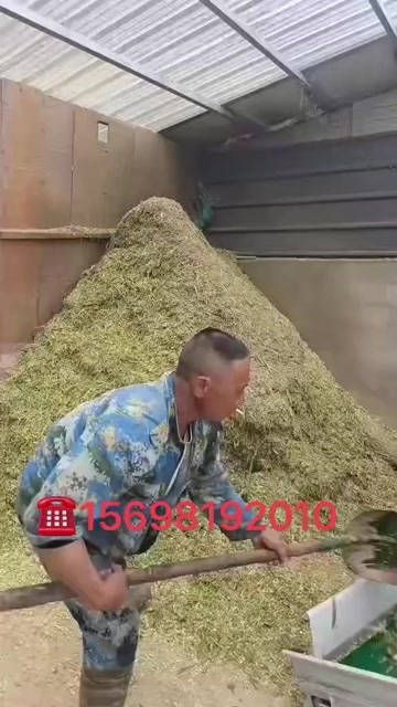 郓城县全自动打捆包膜一体机，青储黄储干草等等均可打包