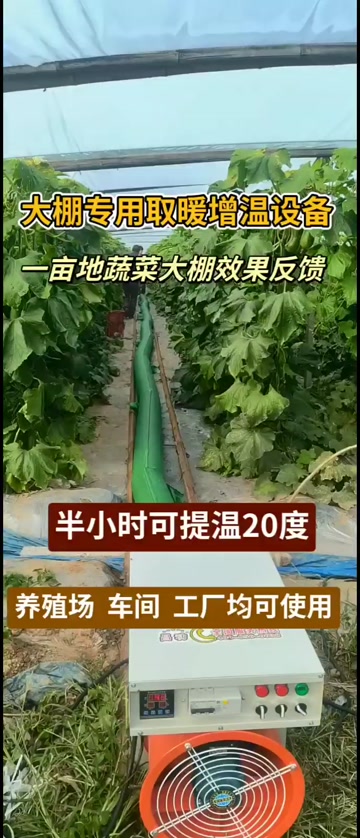 冬季大棚增温设备 加温新方法 升温好帮手