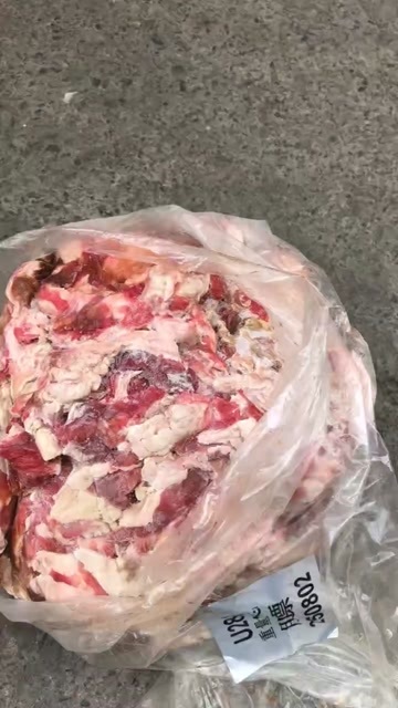 重庆市牛碎肉筋皮肉牛肉批发纯干不调理牛碎肉碎牛肉筋皮肉80牛碎肉