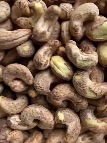 盐焗腰果仁紫皮腰果紫衣腰果A170特大果批发