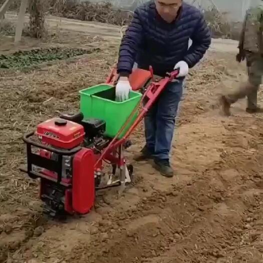 宁津县农用手扶式播种施肥耕耘机单链轨耘耕机汽油柴油单履带式耘播机
