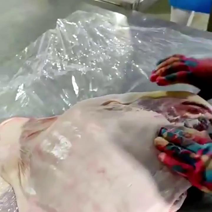 内蒙古带皮羊排 带骨原切 鲜货冷冻 真空包装